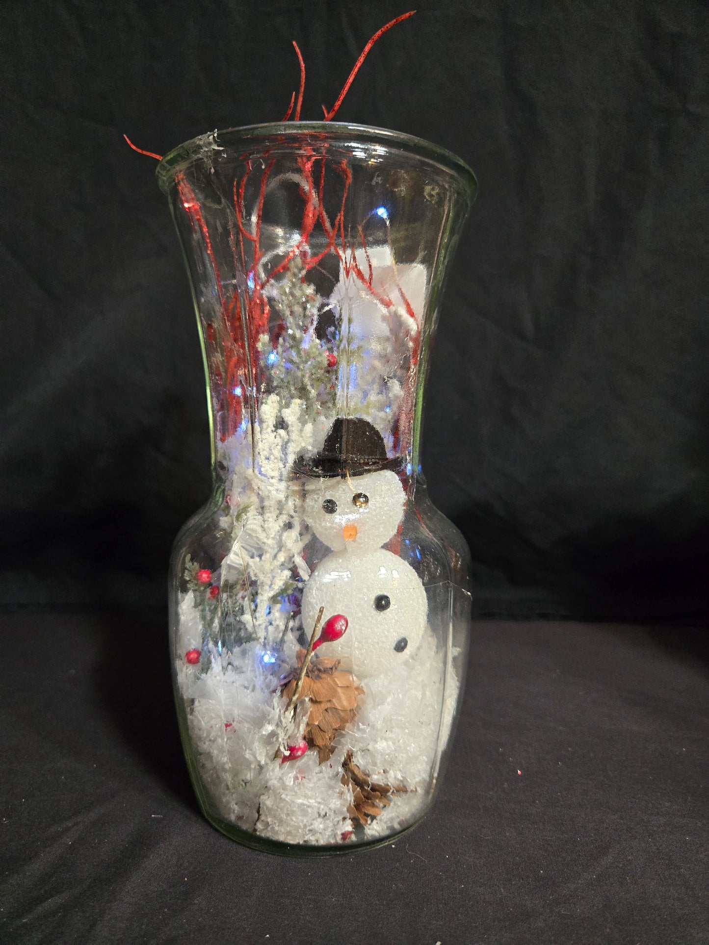 Snowman Flames