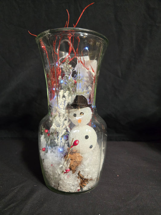 Snowman Flames